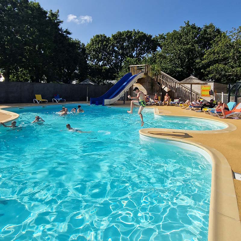 Espace aquatique du camping en Brière près de Guérande